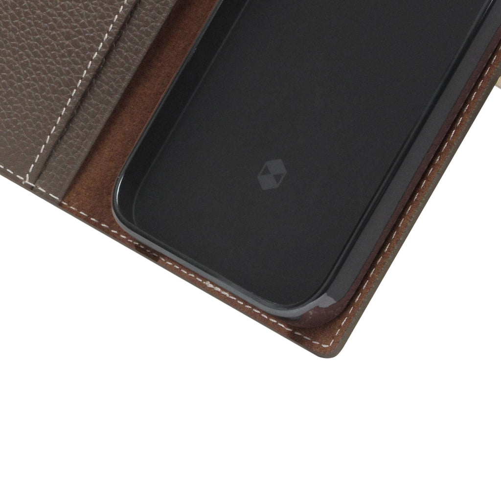 D8 Edition Full Grain Leather Diary Case for iPhone 14 (Etoff Cream)