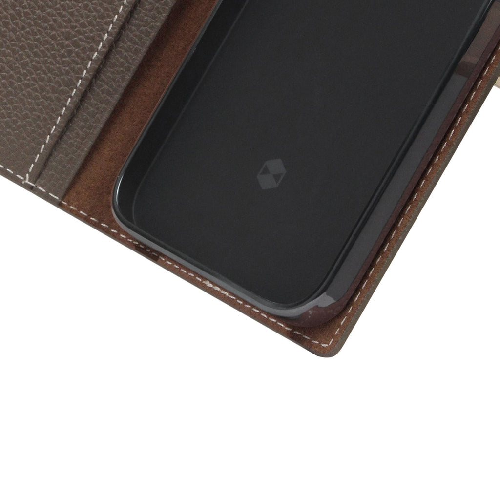 D8 Edition Full Grain Leather Diary Case for iPhone 14 Pro (Etoff Cream)