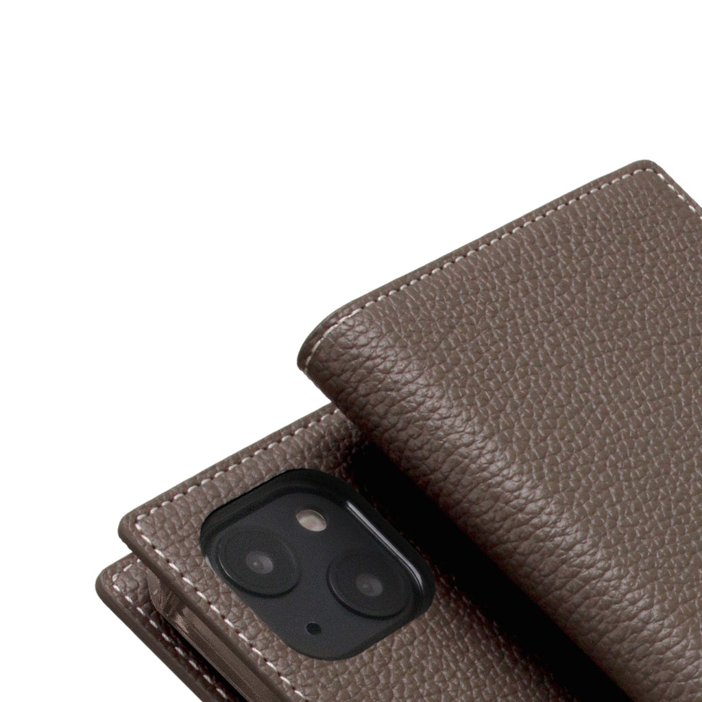 D8 Edition Full Grain Leather Diary Case for iPhone 13 (Etoff Cream)
