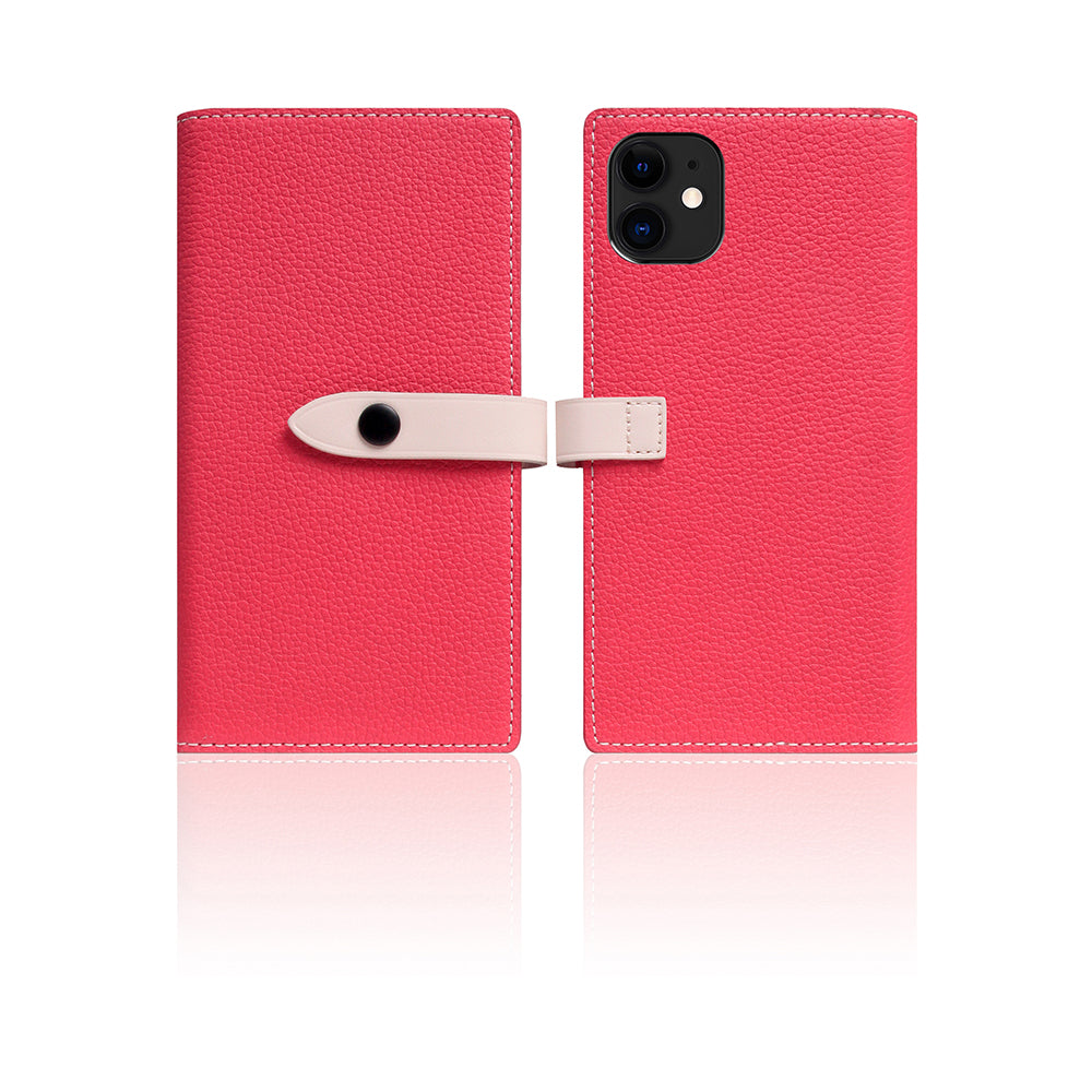 D8 Full Grain Leather Edition Case for iPhone 11 Pink Rose