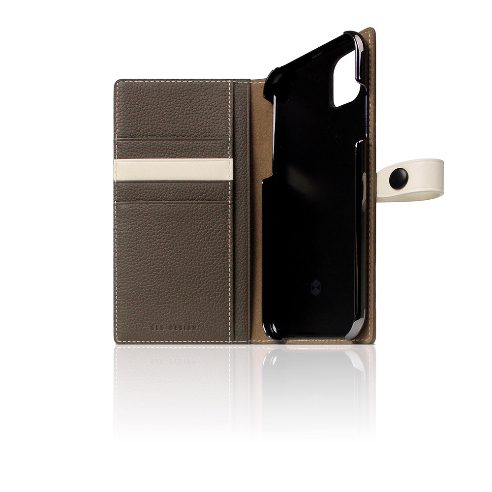 D8 Full Grain Leather Edition Case for iPhone 11 Etoffe Cream