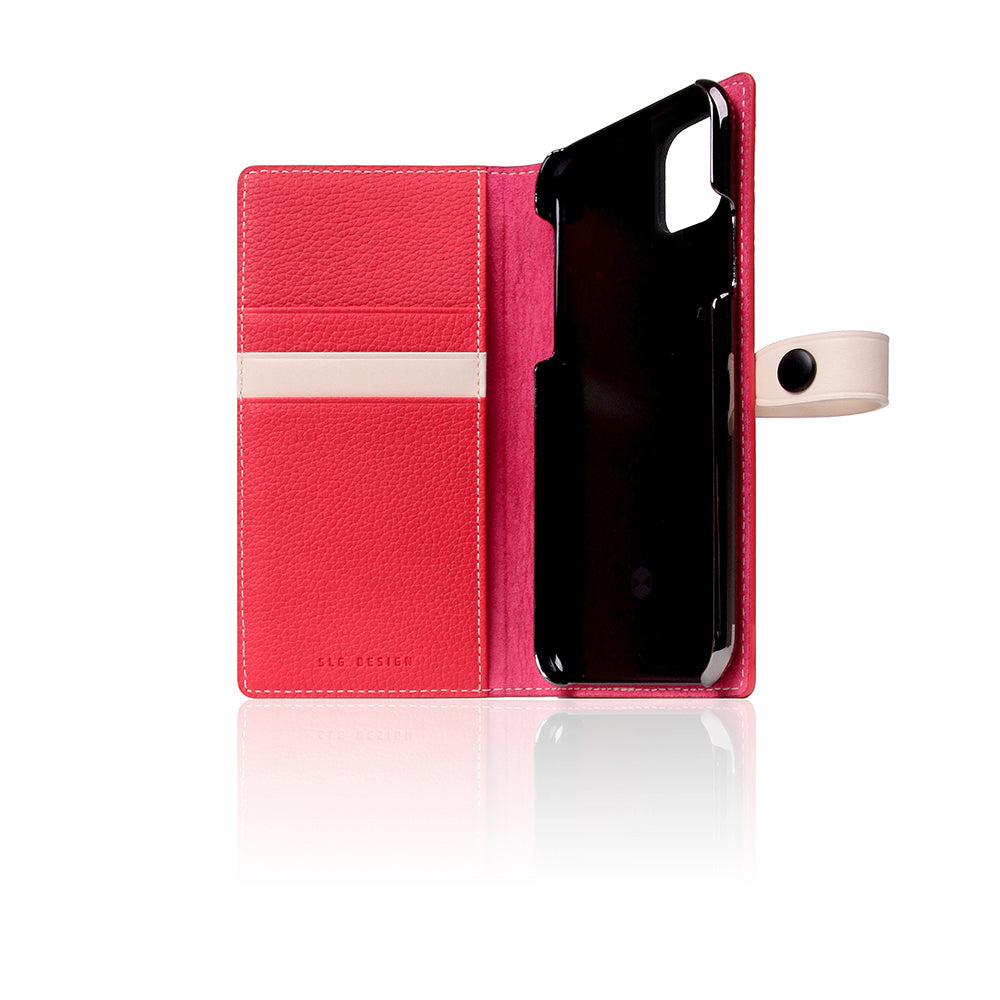D8 Full Grain Leather Edition Case for iPhone 11 Pro Pink Rose