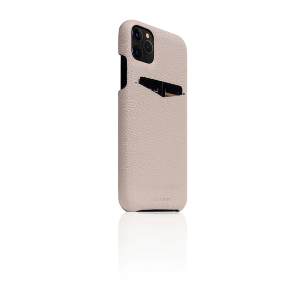 D8 Full Grain Leather Back Case for iPhone 11 Pro Max Light Cream