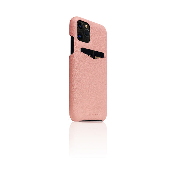 D8 Full Grain Leather Back Case for iPhone 11 Pro Light Rose
