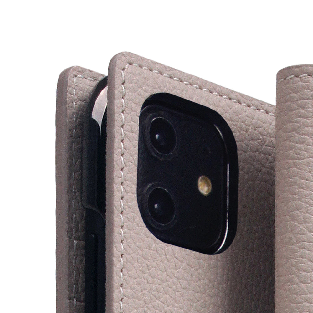 D8 Full Grain Leather Case for iPhone 11 Light Cream