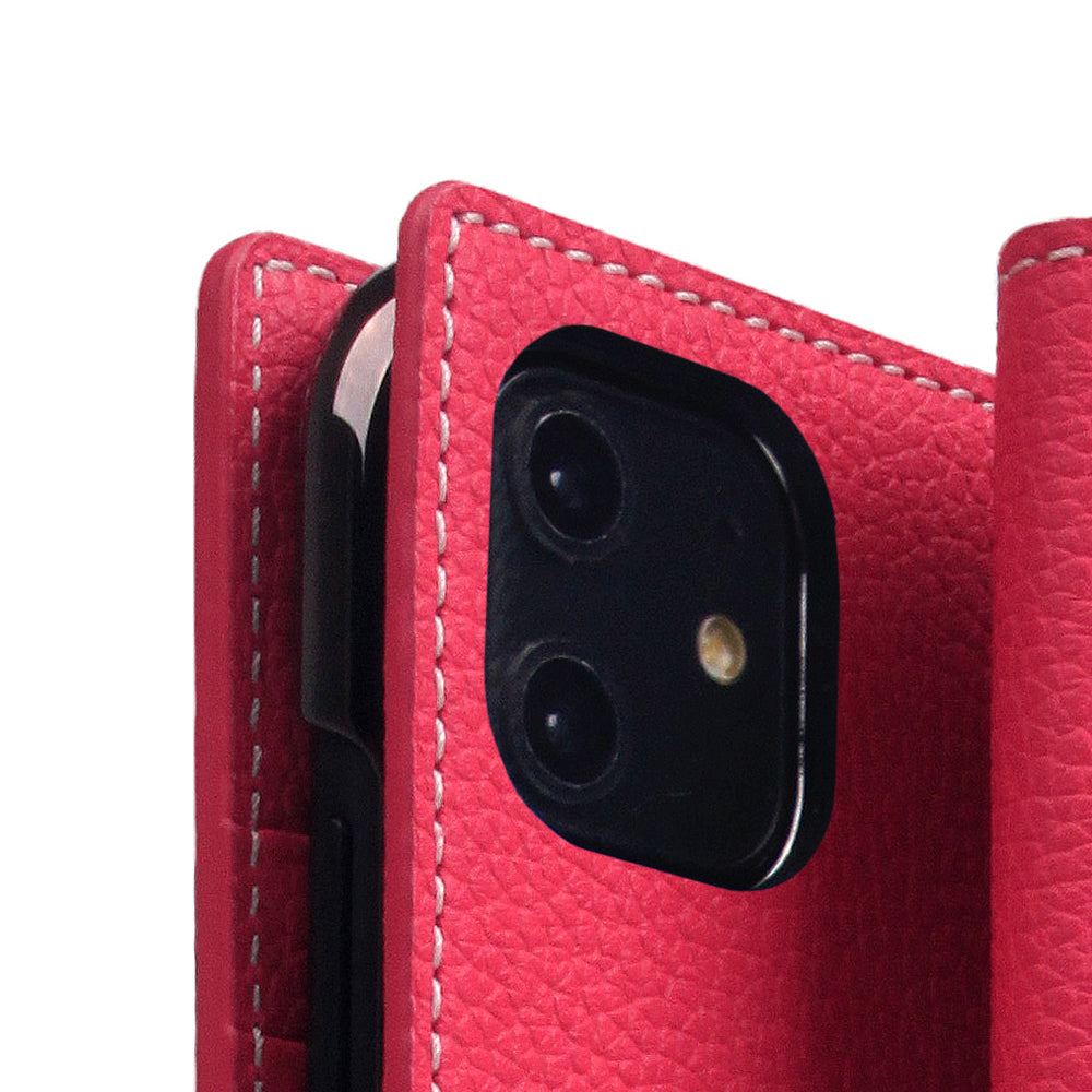 D8 Full Grain Leather Case for iPhone 11 Pink Rose