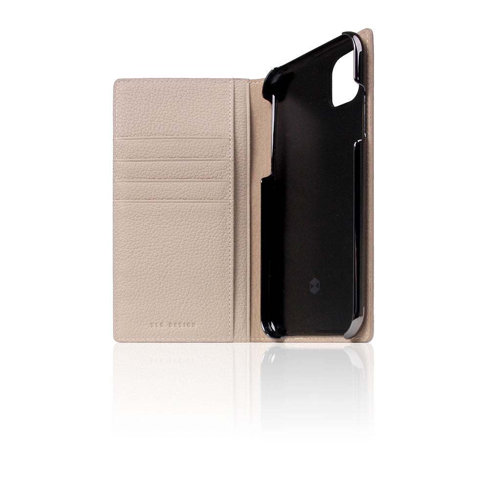 D8 Full Grain Leather Case for iPhone 11 Light Cream