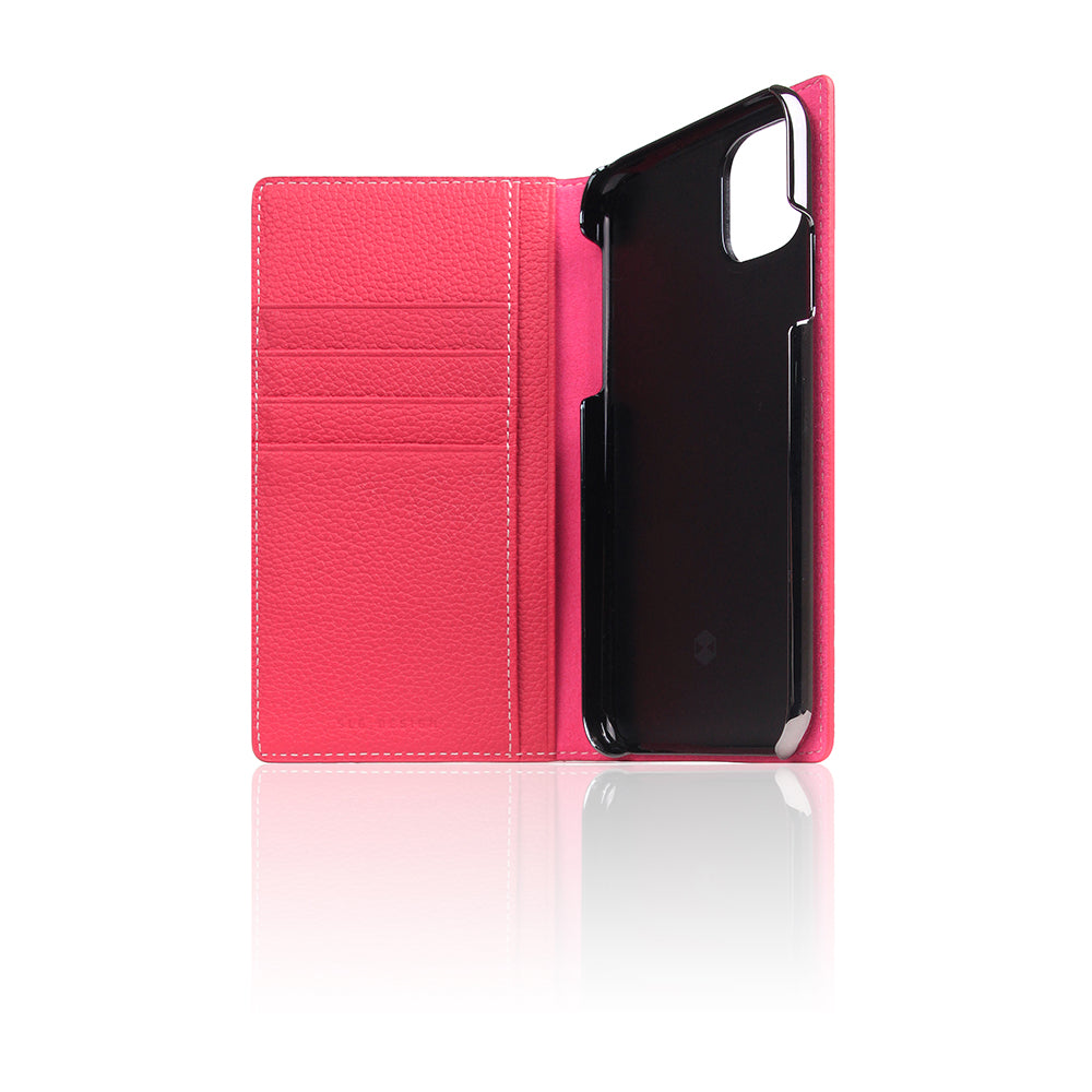 D8 Full Grain Leather Case for iPhone 11 Pink Rose