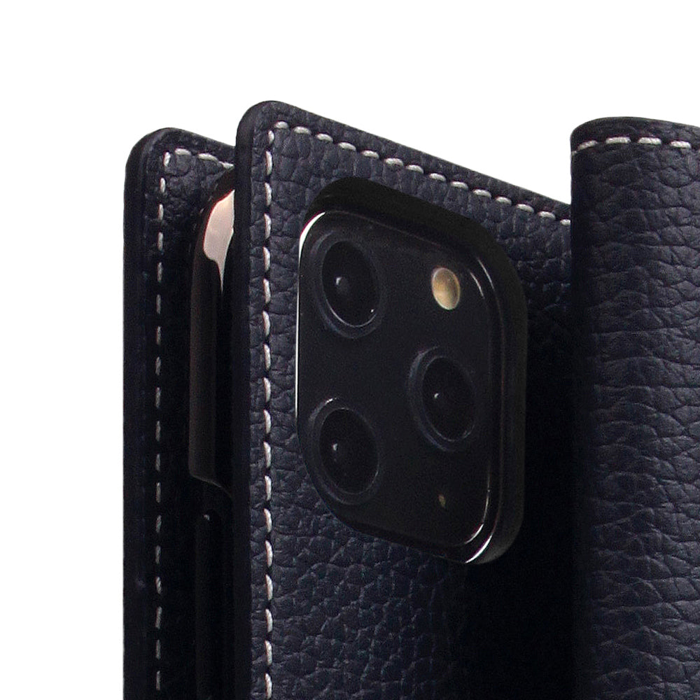 D8 Full Grain Leather Case for iPhone 11 Pro Black Blue