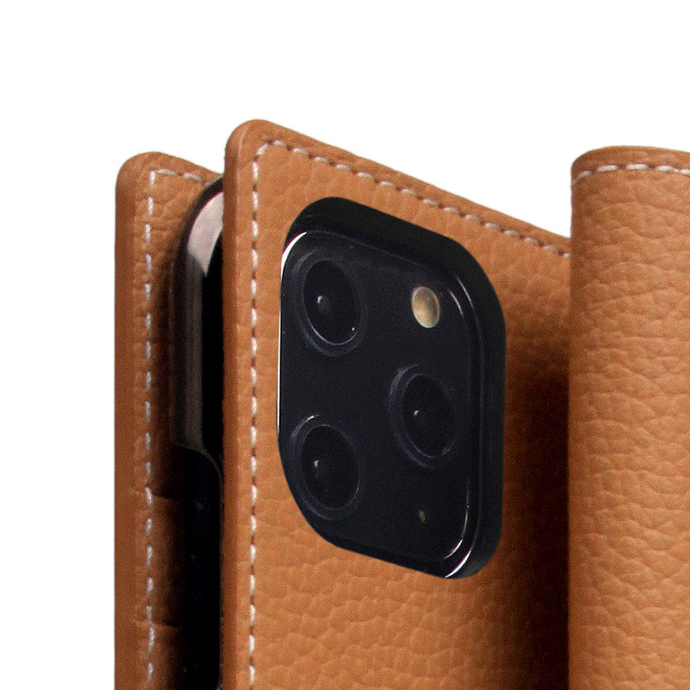 D8 Full Grain Leather Case for iPhone 11 Pro Caramel Cream