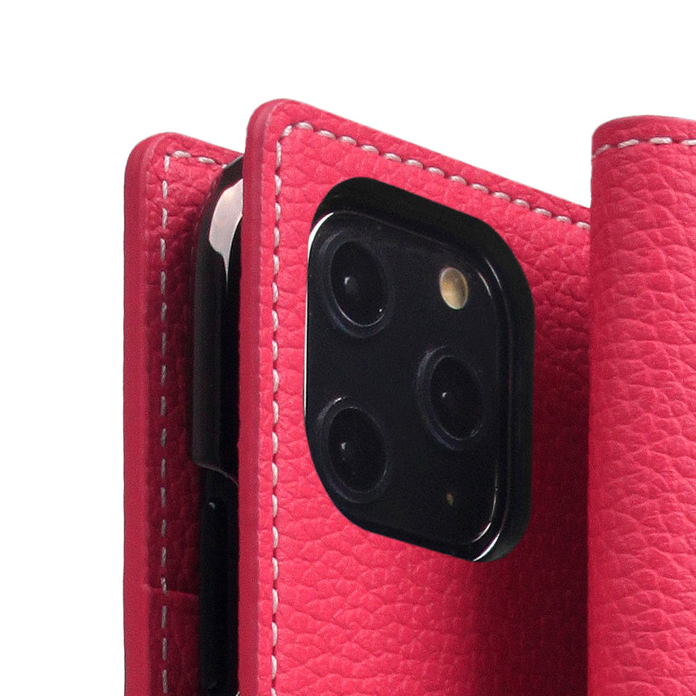 D8 Full Grain Leather Case for iPhone 11 Pro Pink Rose