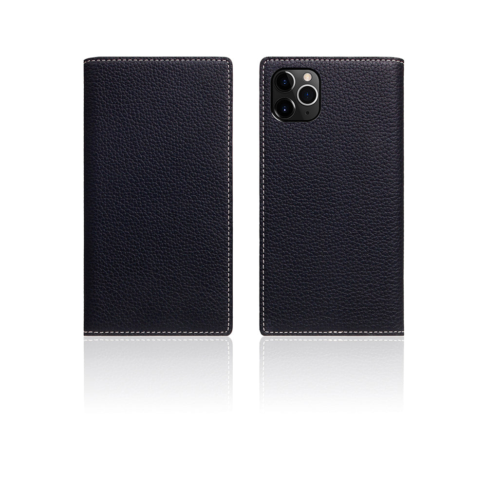 D8 Full Grain Leather Case for iPhone 11 Pro Black Blue