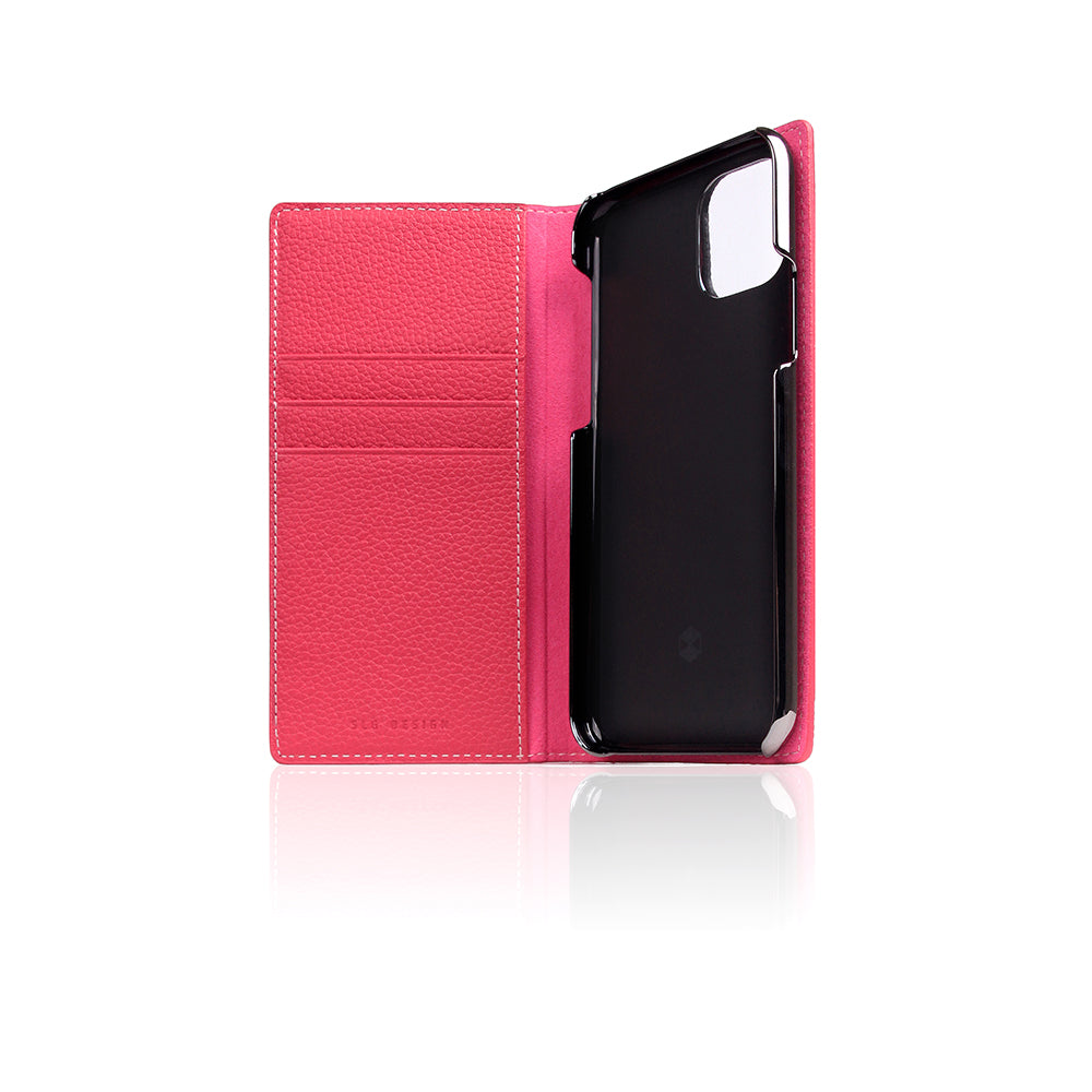 D8 Full Grain Leather Case for iPhone 11 Pro Pink Rose