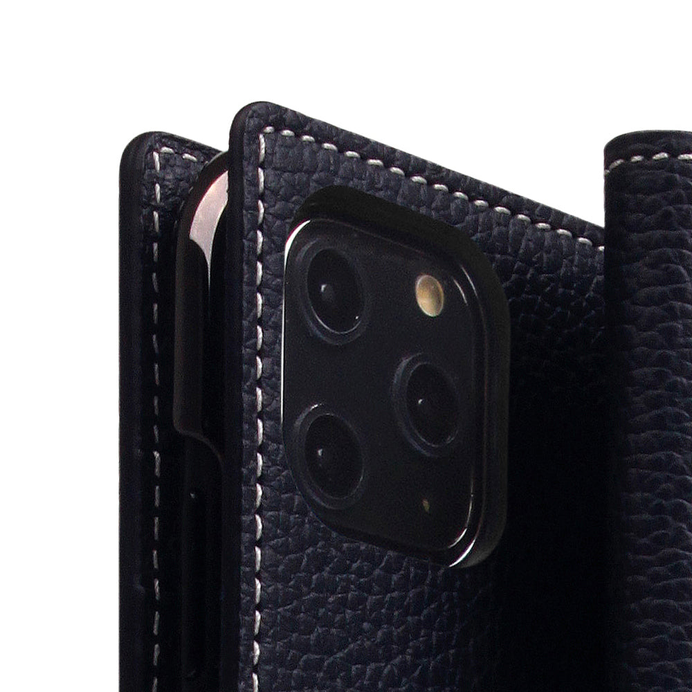 D8 Full Grain Leather Case for iPhone 11 Pro Max Black Blue