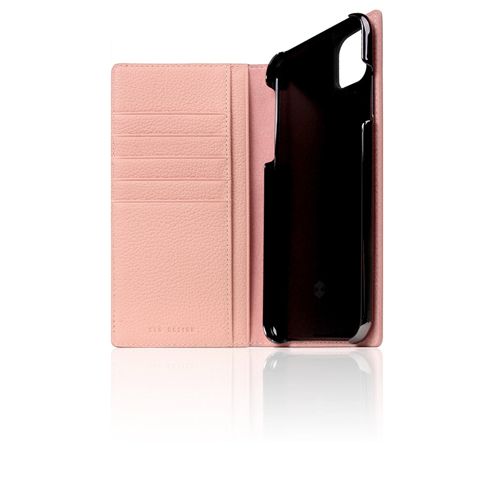 D8 Full Grain Leather Case for iPhone 11 Pro Max Light Rose