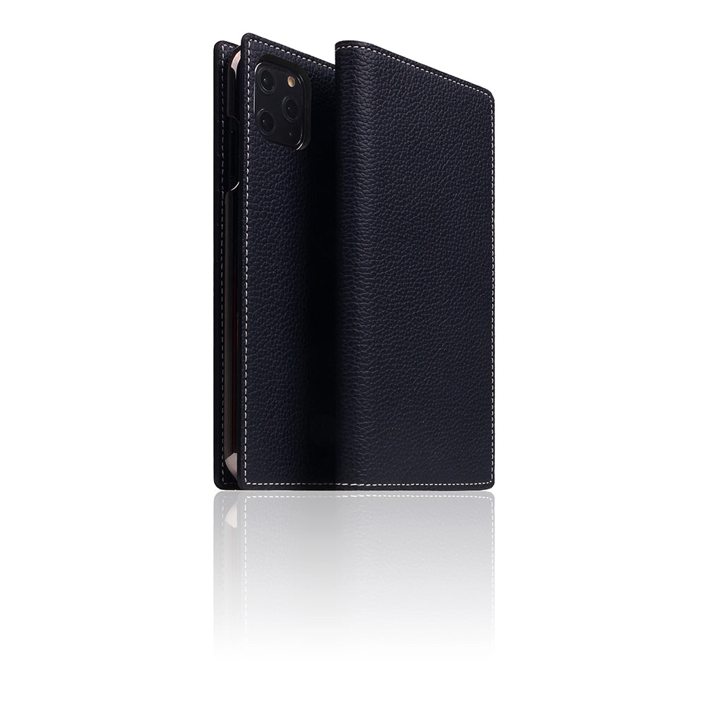 D8 Full Grain Leather Case for iPhone 11 Pro Max Black Blue