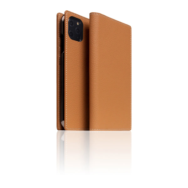 D8 Full Grain Leather Case for iPhone 11 Pro Max Caramel Cream