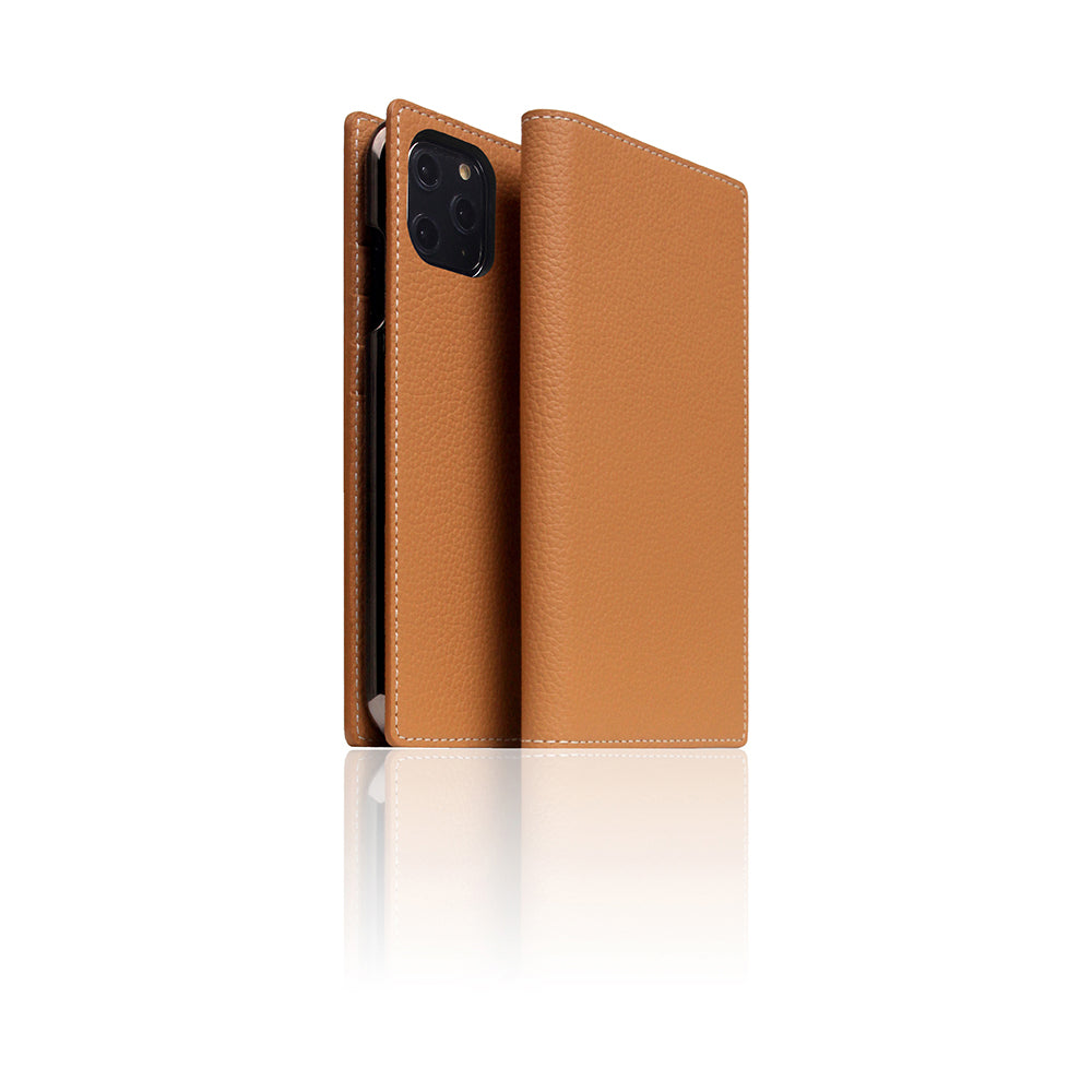 D8 Full Grain Leather Case for iPhone 11 Pro Caramel Cream