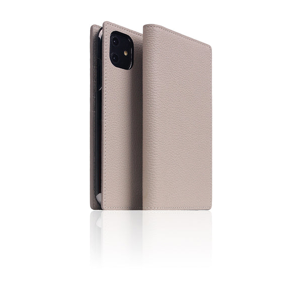 D8 Full Grain Leather Case for iPhone 11 Light Cream