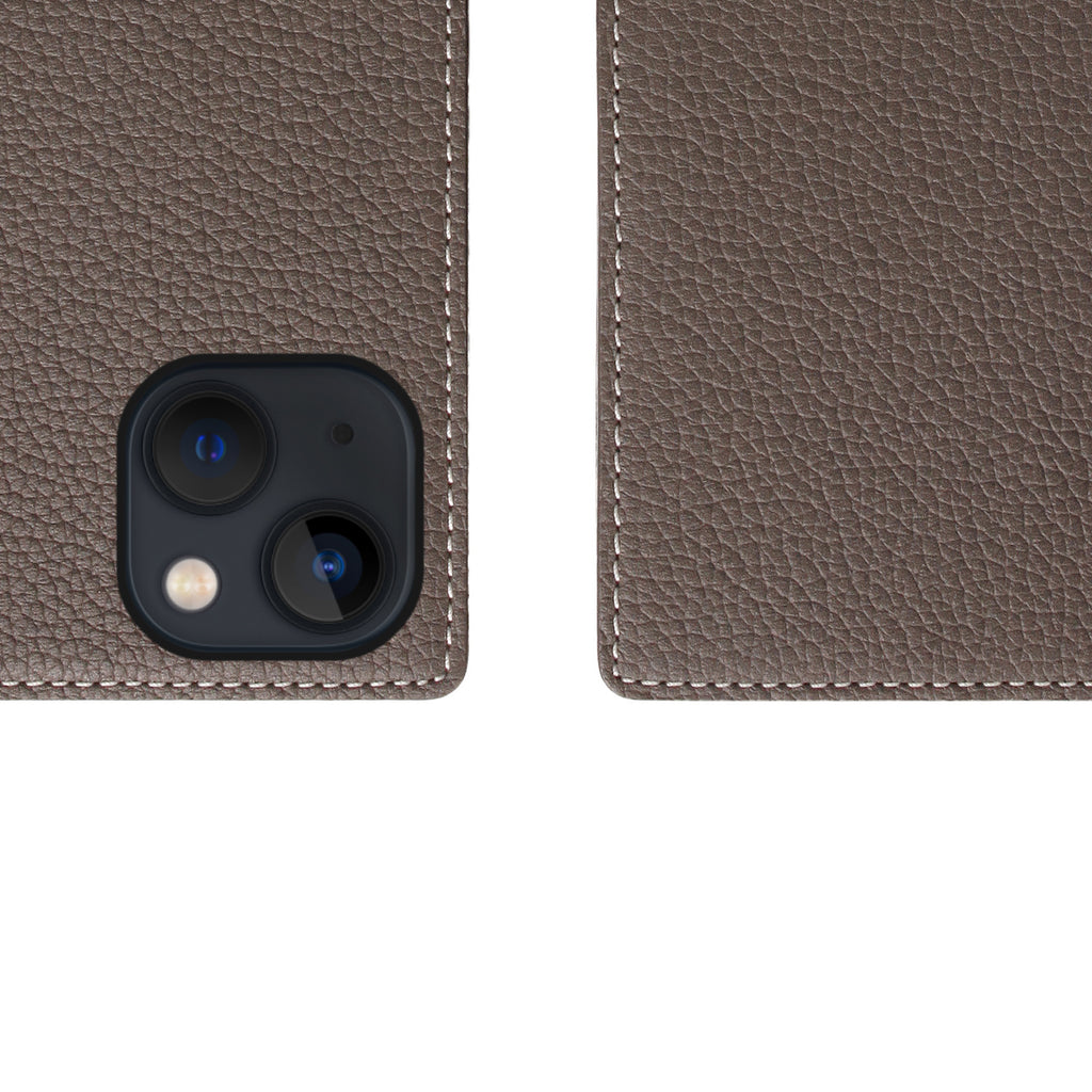 D8 Full Grain Leather Diary Case for iPhone 13 (Etoff Cream)