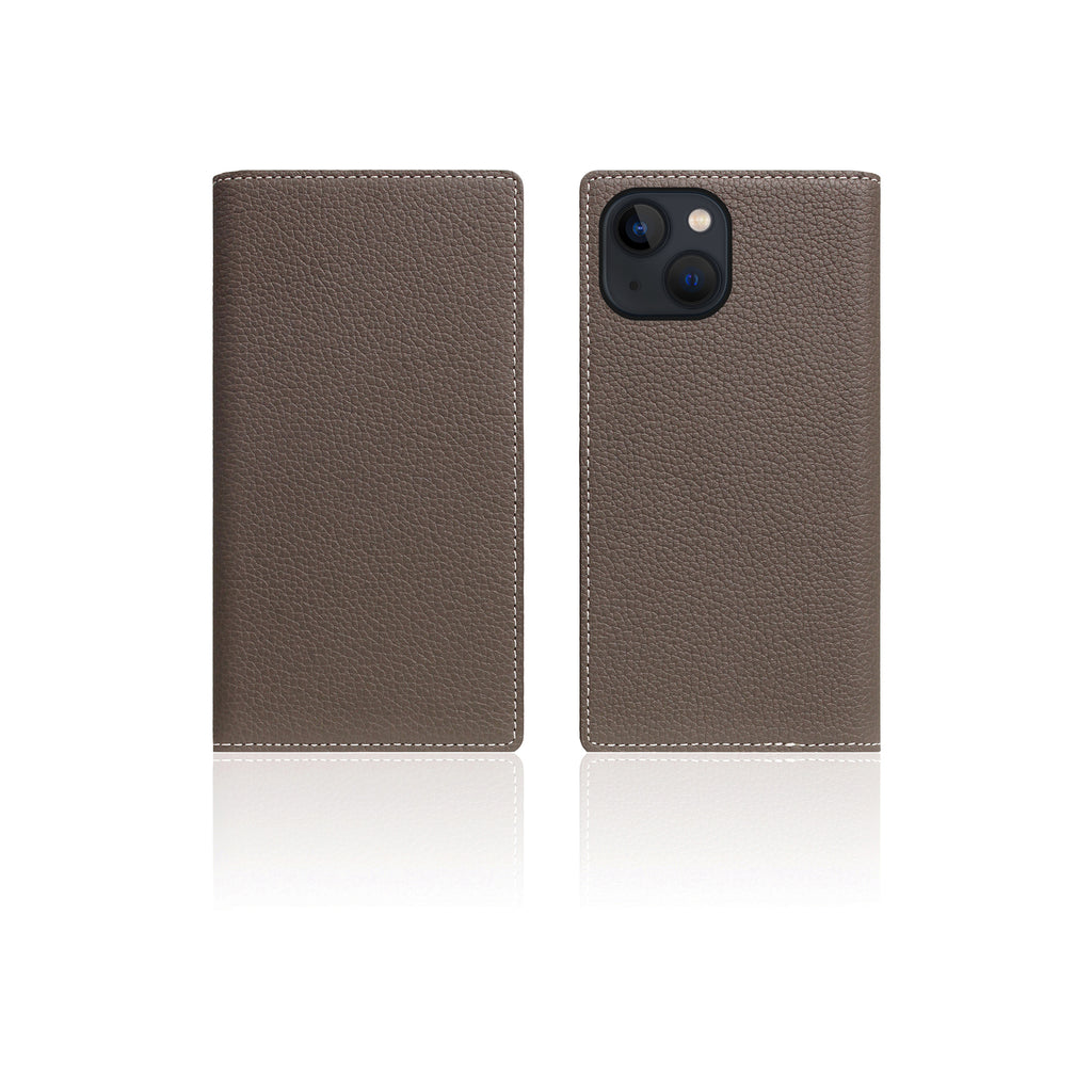 D8 Full Grain Leather Diary Case for iPhone 13 mini (Etoff Cream)