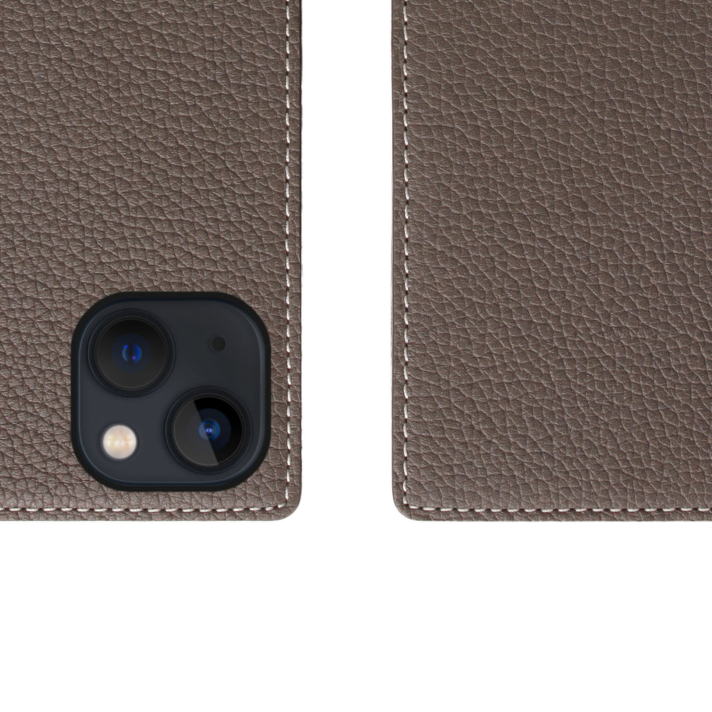 D8 Full Grain Leather Diary Case for iPhone 14 Plus (Etoff Cream)