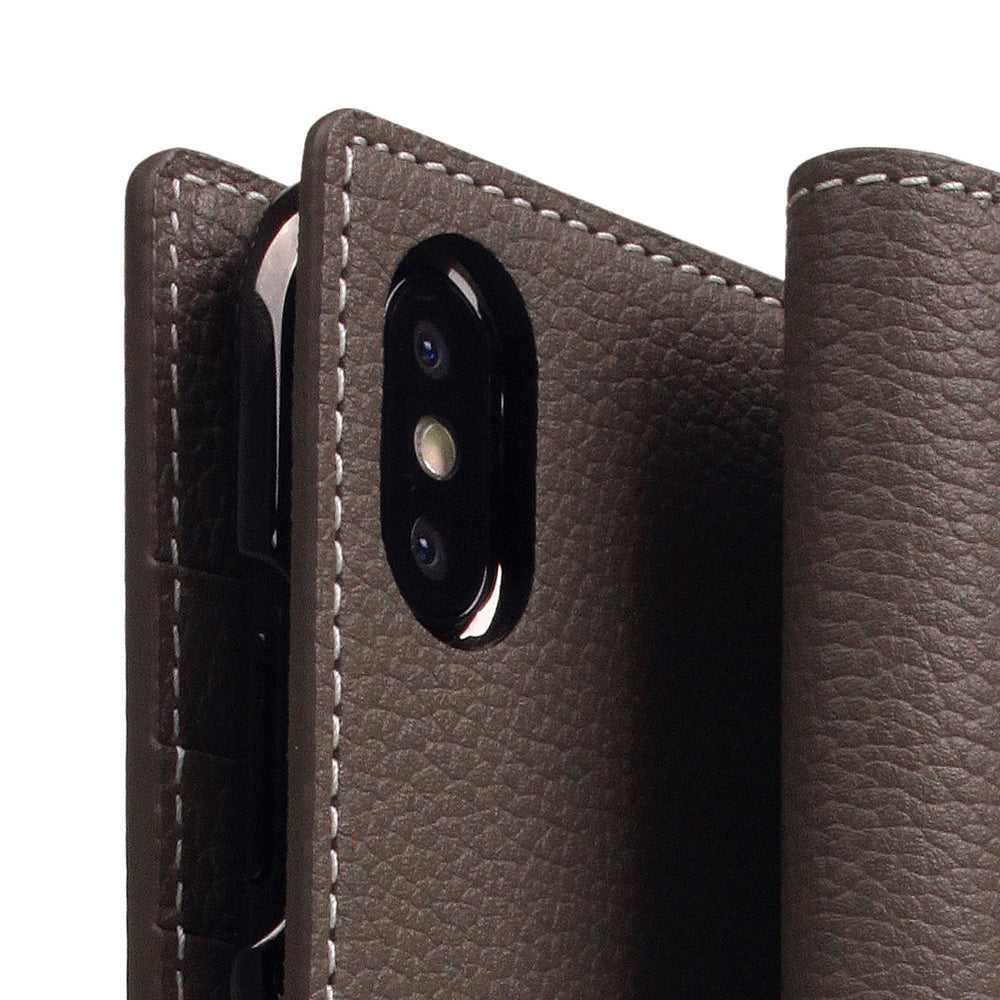 D8 Full Grain Leather Case for iPhone X / XS Etoff Cream