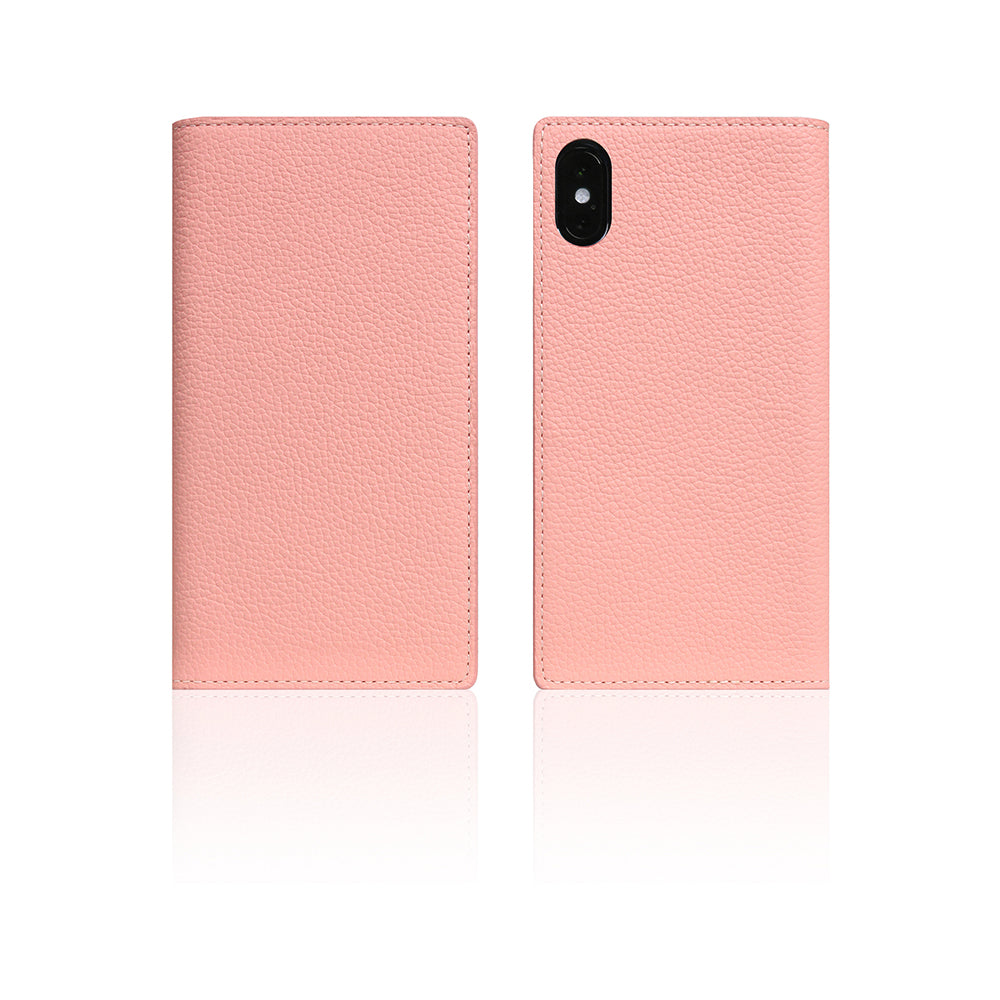 D8 Full Grain Leather Case for iPhone X / XS Light Rose