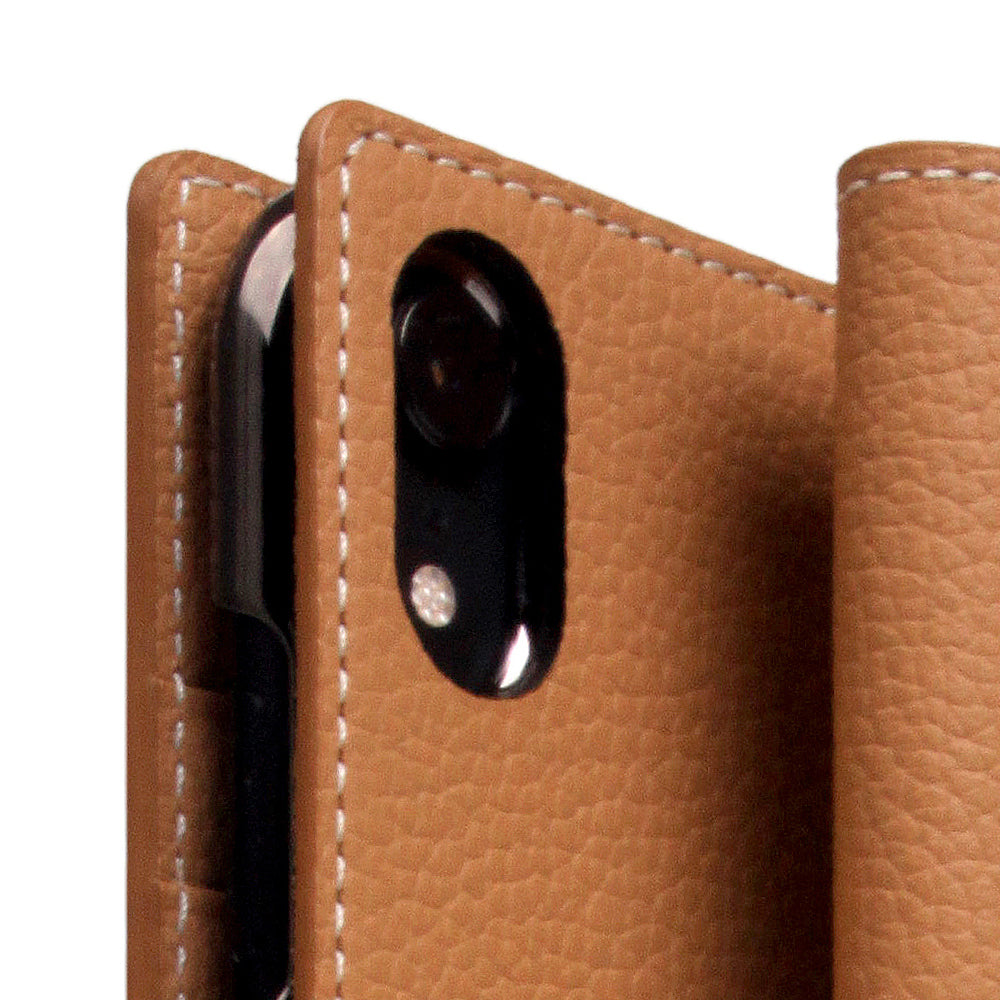 D8 Full Grain Leather Case for iPhone XR Caramel Cream