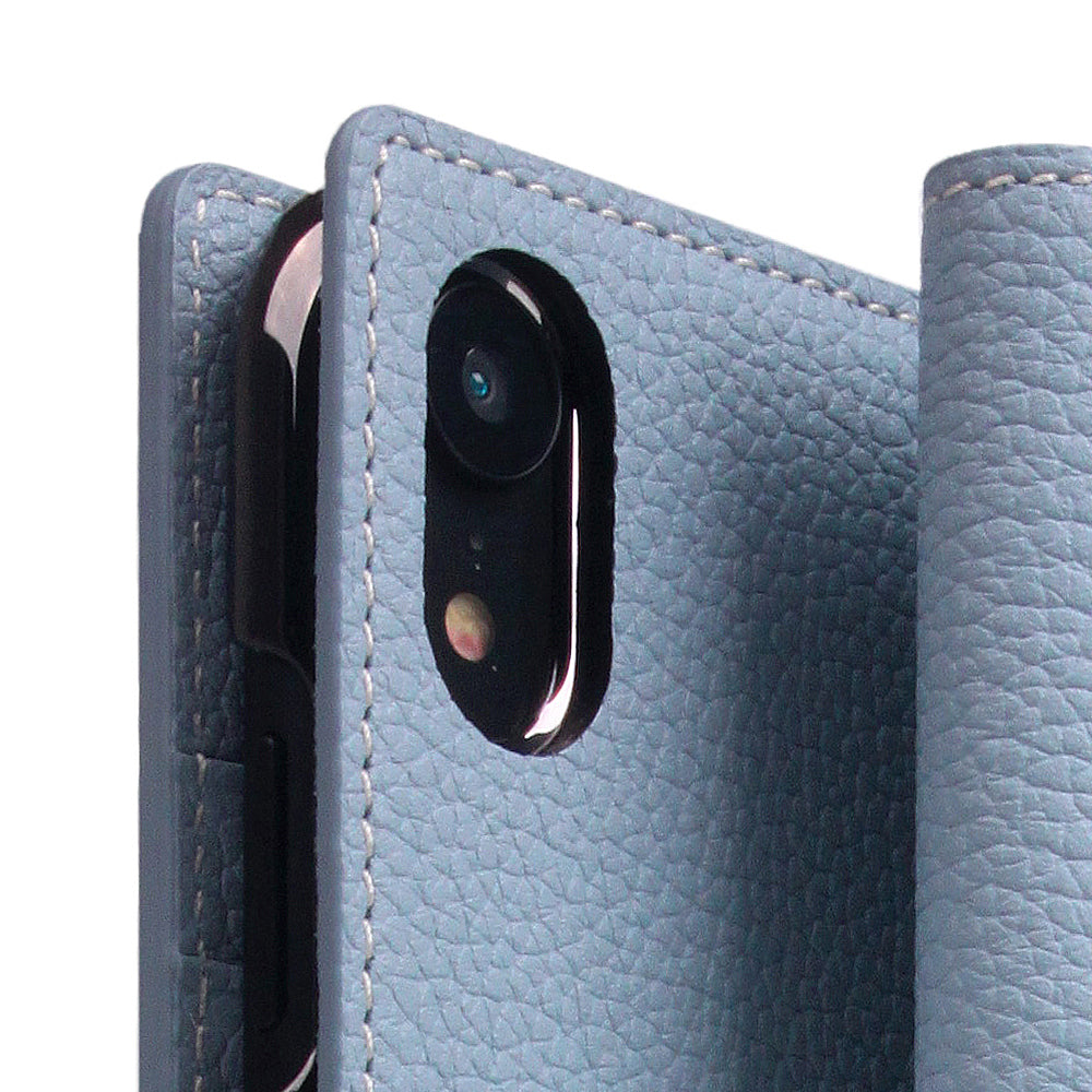 D8 Full Grain Leather Case for iPhone XR Powder Blue