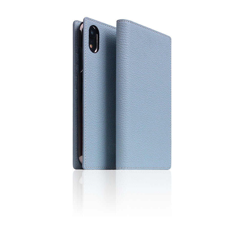 D8 Full Grain Leather Case for iPhone XR Powder Blue