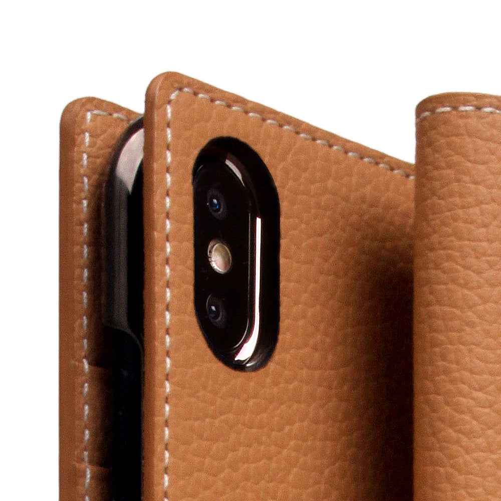 D8 Full Grain Leather Case for iPhone Xs Max Caramel Cream