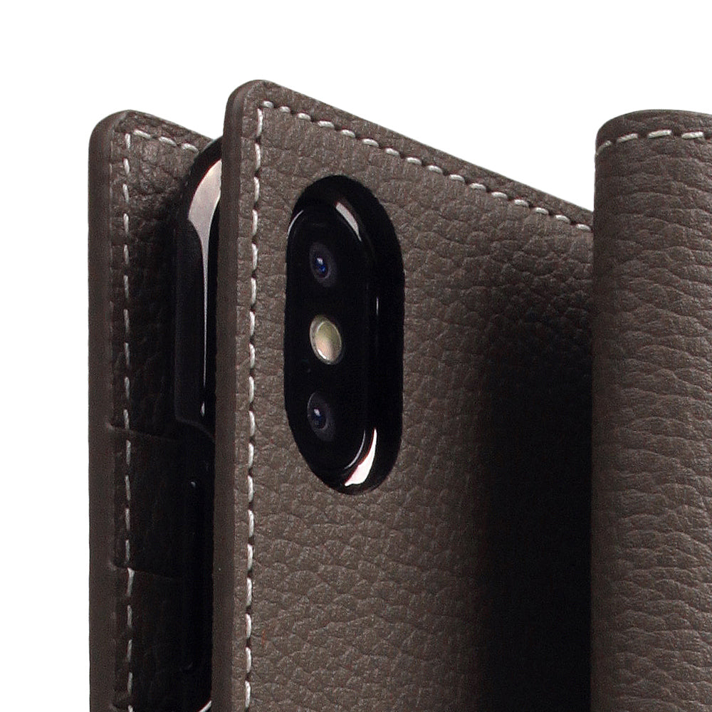 D8 Full Grain Leather Case for iPhone Xs Max Etoff Cream