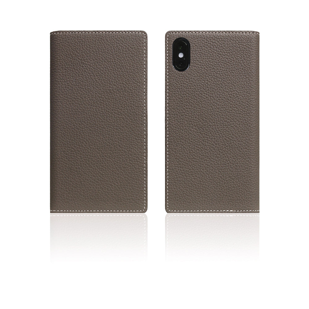 D8 Full Grain Leather Case for iPhone Xs Max Etoff Cream