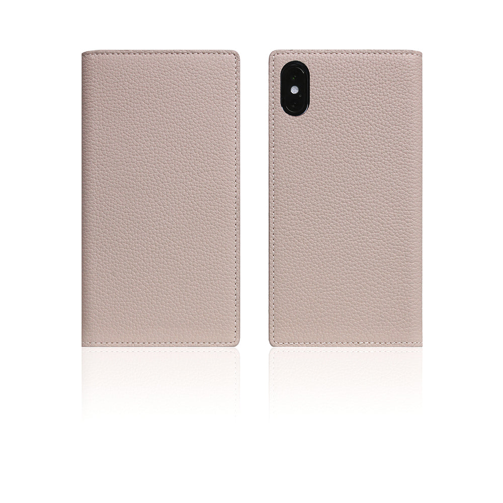 D8 Full Grain Leather Case for iPhone Xs Max Light Cream