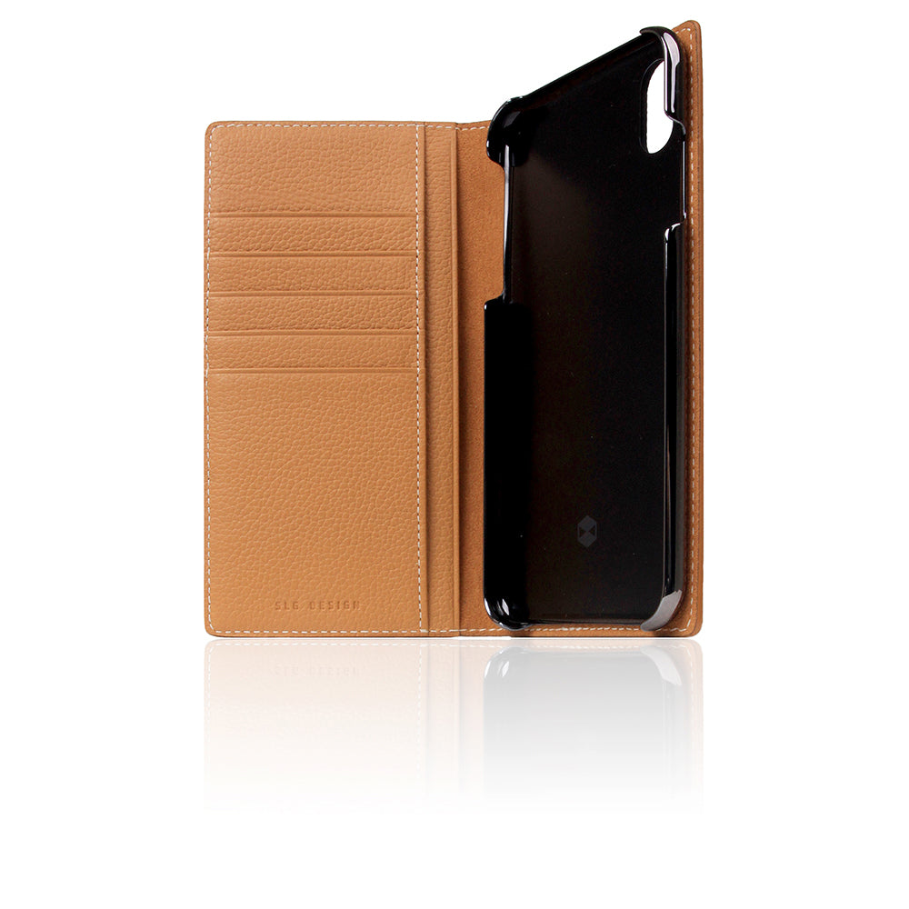 D8 Full Grain Leather Case for iPhone Xs Max Caramel Cream