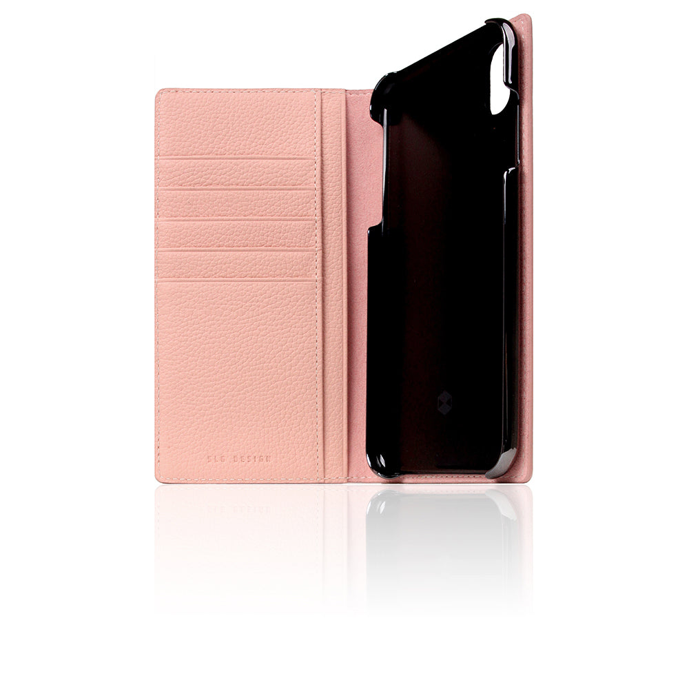 D8 Full Grain Leather Case for iPhone Xs Max Light Rose