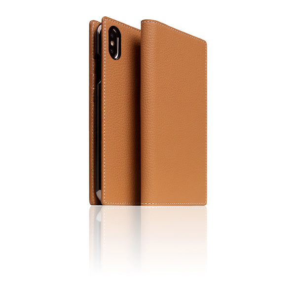 D8 Full Grain Leather Case for iPhone Xs Max Caramel Cream