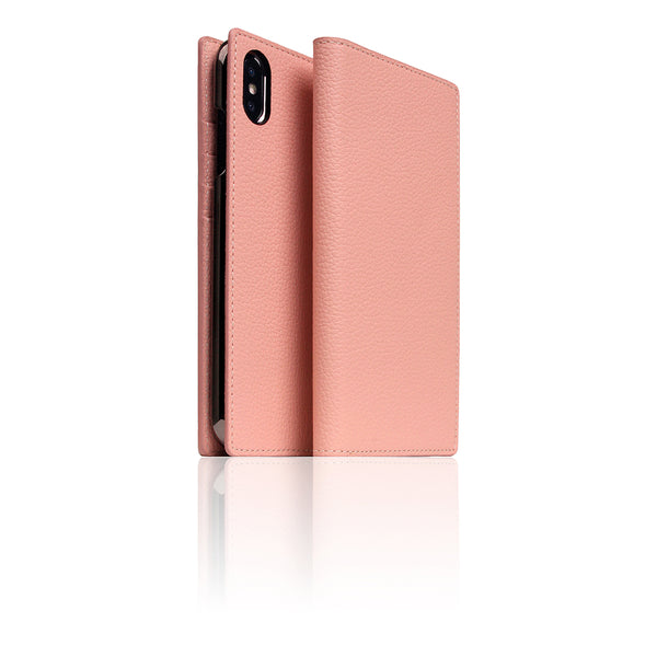 D8 Full Grain Leather Case for iPhone Xs Max Light Rose