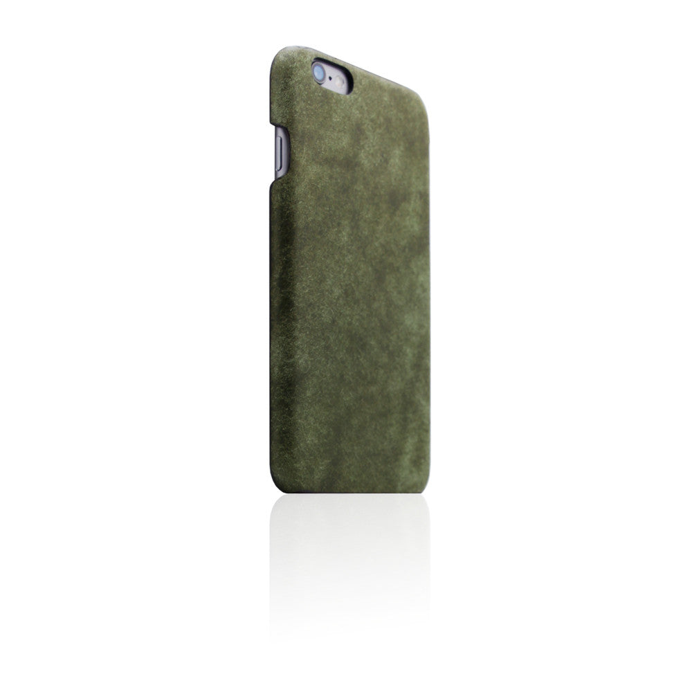 D8 Italian Pueblo Leather Back Case for iPhone 6/6s Olive