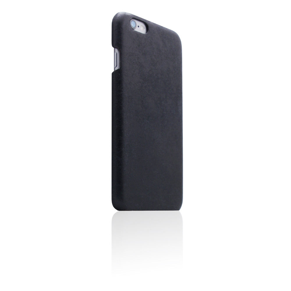 D8 Italian Pueblo Leather Back Case for iPhone 6/6s Plus Black