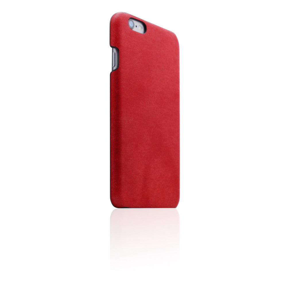 D8 Italian Pueblo Leather Back Case for iPhone 6/6s Plus Red