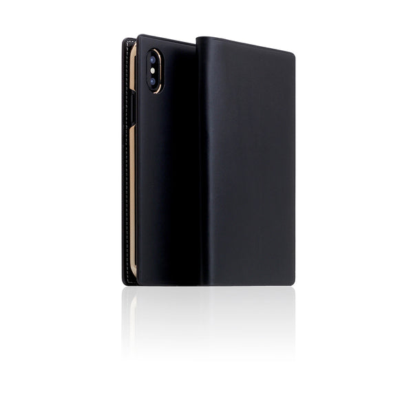 D7 Italian Buttero Leather Case for iPhone X / XS Black