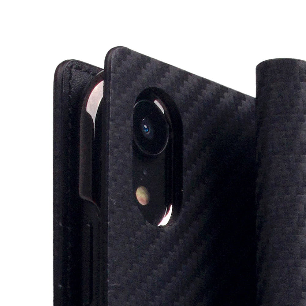 D+ Italian Carbon Leather Case for iPhone 11 (Black)