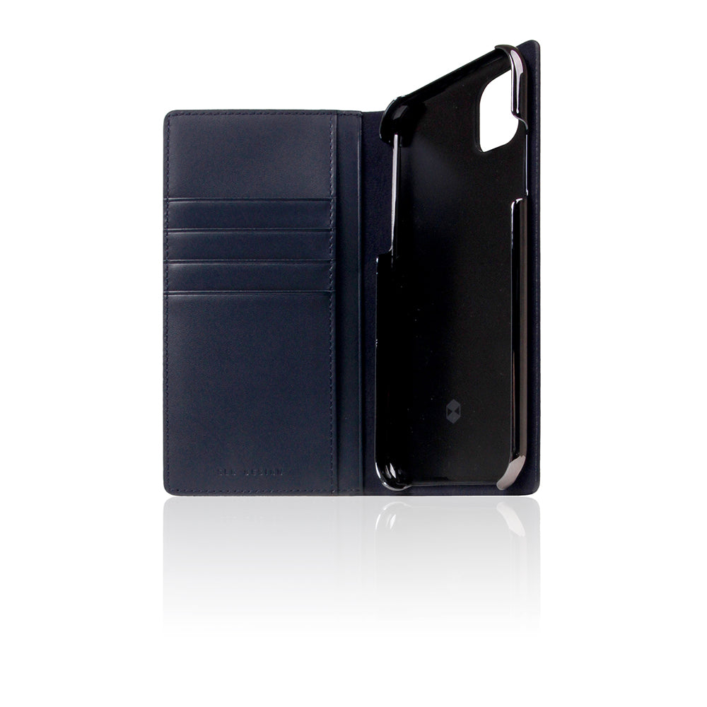 D+ Italian Carbon Leather Case for iPhone 11 Navy