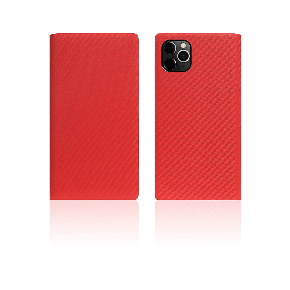D+ Italian Carbon Leather Case for iPhone 11 Pro Red