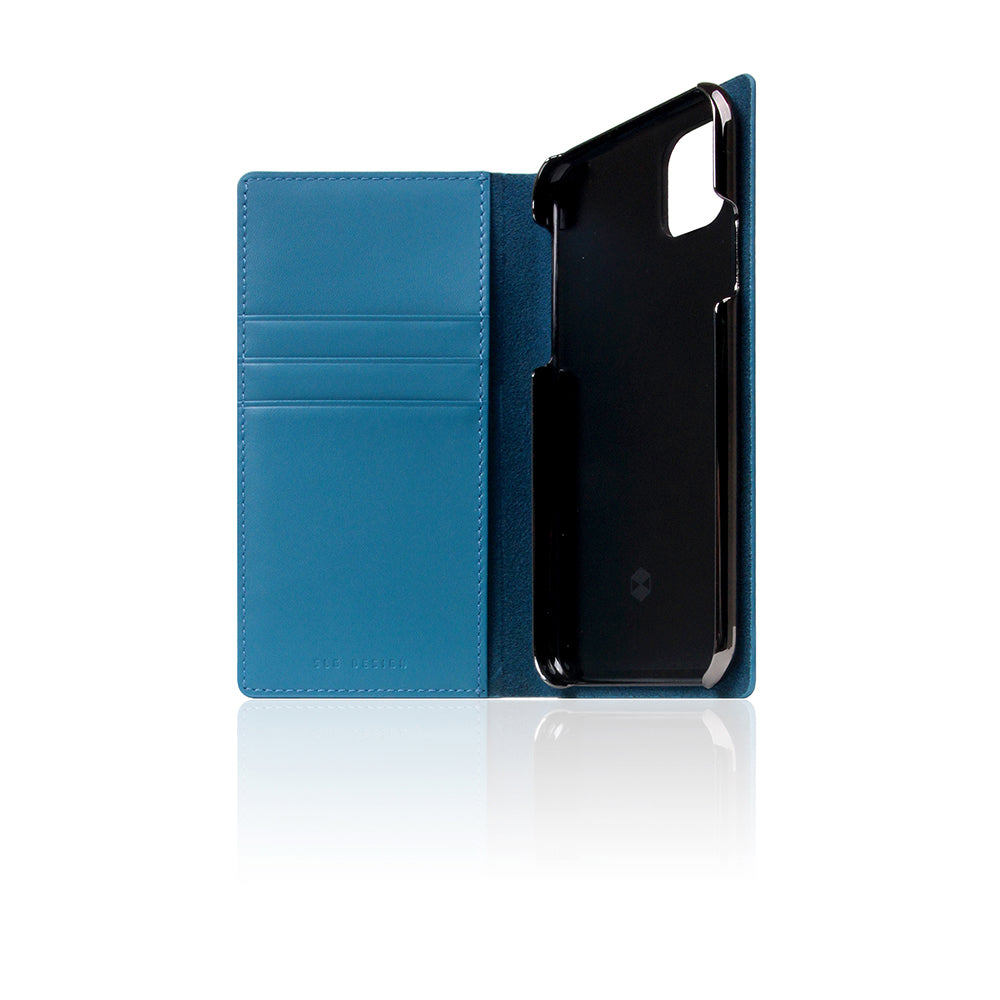 D+ Italian Carbon Leather Case for iPhone 11 Pro Blue
