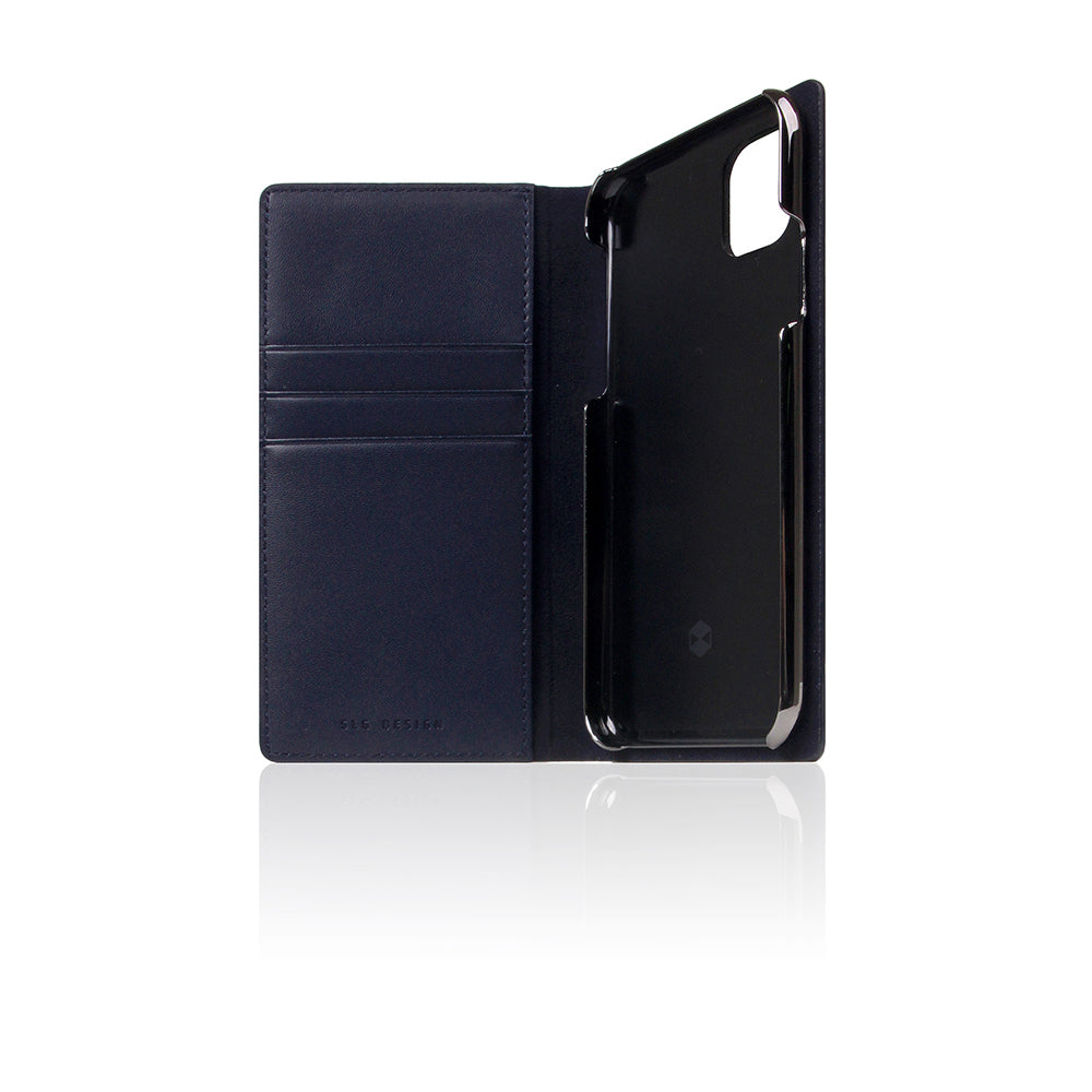 D+ Italian Carbon Leather Case for iPhone 11 Pro Navy