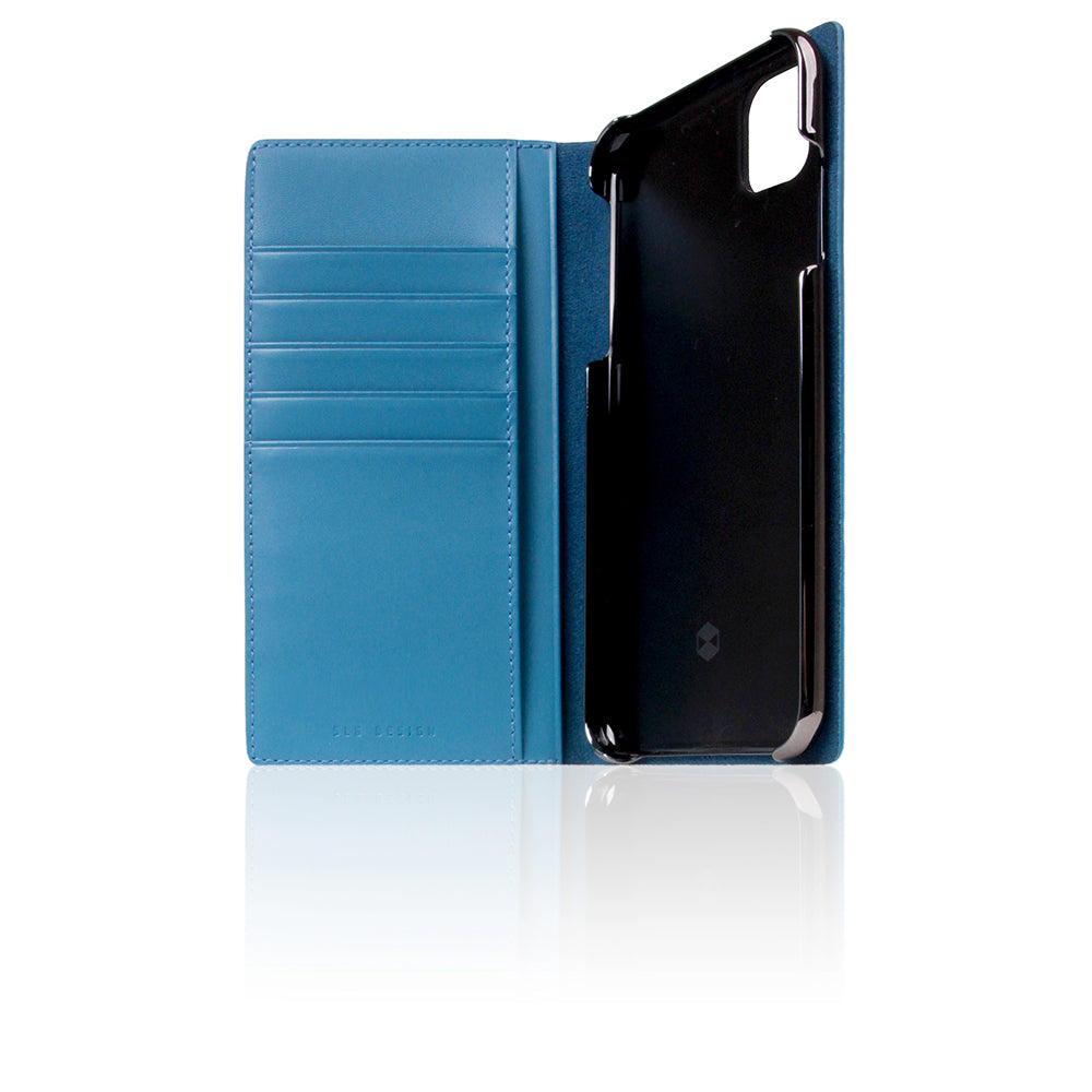 D+ Italian Carbon Leather Case for iPhone 11 Pro Max (Blue)