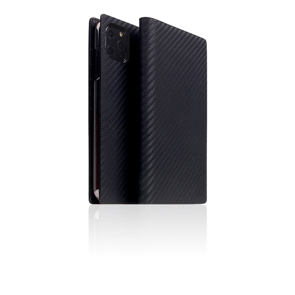 D+ Italian Carbon Leather Case for iPhone 11 Pro Max (Black)